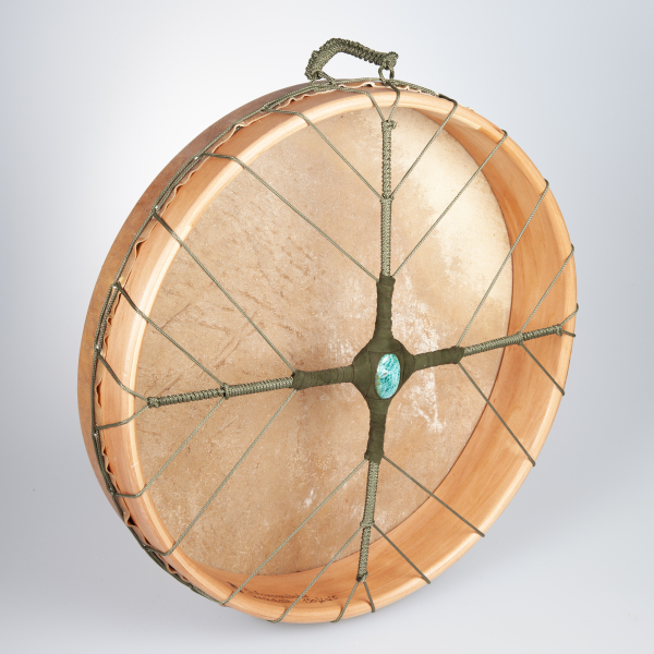 Pferdetrommel , handgefertigte schamanische Rahmentrommel mit 45cm Durchmesser