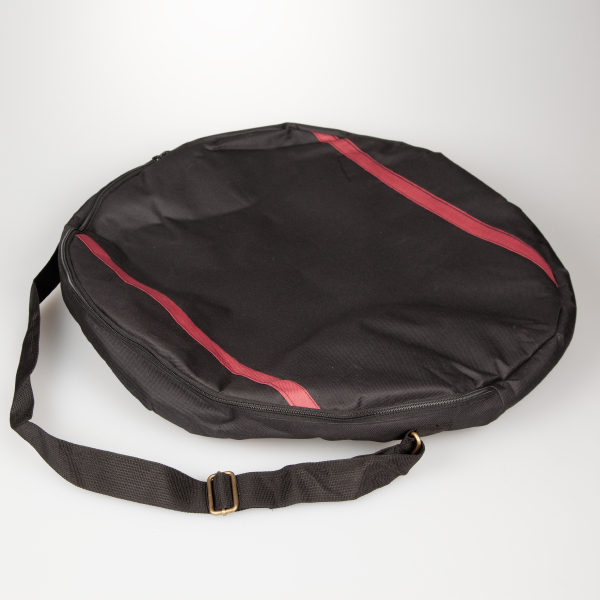 Trommeltasche Nylon Schwarz